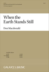 When the Earth Stands Still SSAA choral sheet music cover Thumbnail